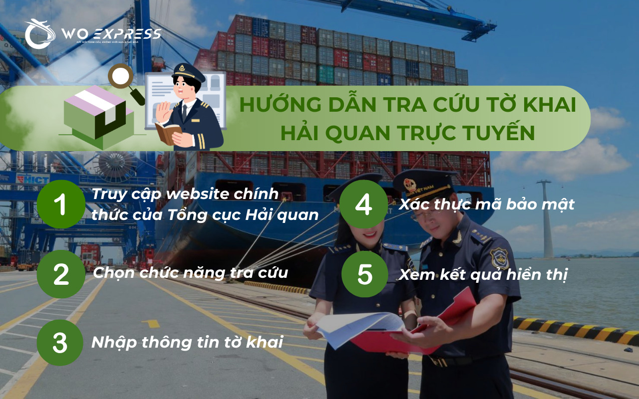 Hướng dẫn tra cứu tờ khai hải quan trực tuyến