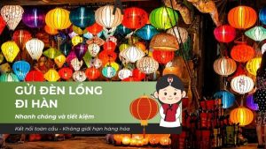 Gửi đèn lồng đi Hàn
