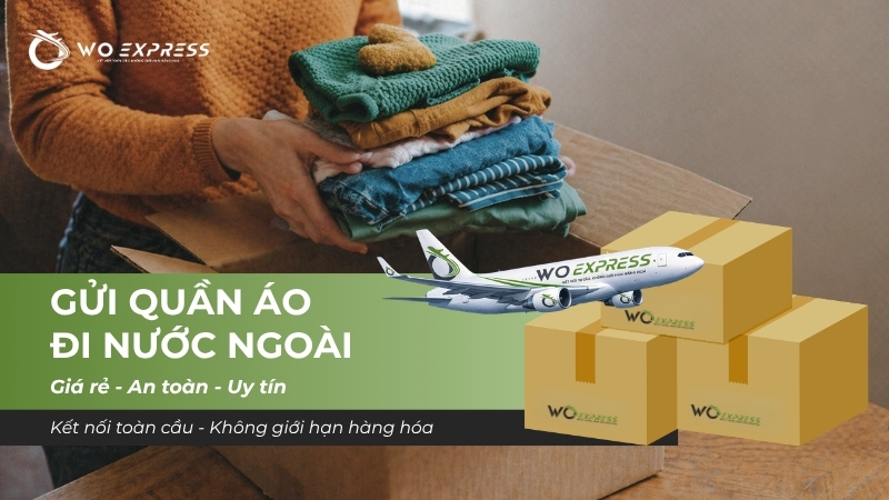 gửi quần áo đi nước ngoài