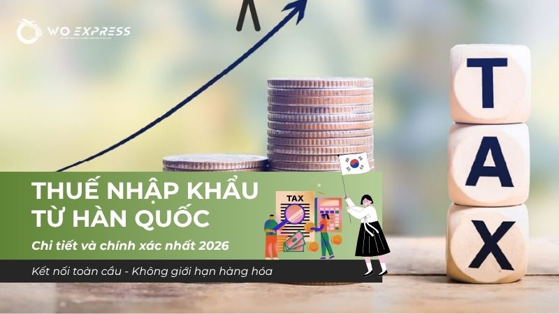 Thuế nhập khẩu từ hàn quốc