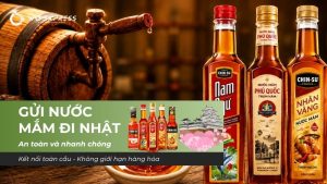 Gửi nước mắm đi Nhật