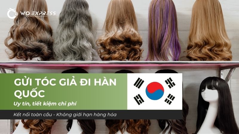 gửi tóc giả đi hàn quốc