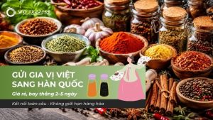Gửi gia vị Việt sang Hàn Quốc